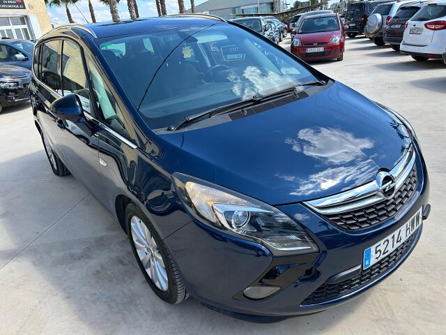 OPEL ZAFIRA TOURER 1.4 T SPANISH LHD IN SPAIN 109000 MILES SUPERB 7 SEATS 2014